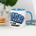 thumbnail image 4 of CafePress - I'm A Swim Coach What's Your Sup - 11 oz Ceramic Mug - Novelty Coffee Tea Cup, 4 of 6
