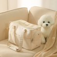 thumbnail image 3 of Breathable Dog Carrier Bag for Small Dogs and Cats - Comfortable Pet Tote Handbag, 3 of 4