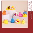 thumbnail image 6 of Inevnen Christmas Yellow Duck Advent Calendar Box 24 Days Countdown Blind Box Rubber Duck Gift Toy Set, 6 of 8