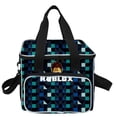 thumbnail image 3 of ROBLOX-Bolsa de Picnic 3D, bolsa aislante de moda, fiambrera de construcción de equipo para estudiantes de escuela primaria y secundaria, 3 of 4