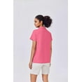 thumbnail image 4 of Pinspark Womens Polo Shirts Short Sleeve Tennis Tshirt Button-Down Golf Polo Tops UV Protection Active Shirt Collared Workout Top, 4 of 8