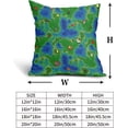 thumbnail image 4 of Cute Game Throw Pillow Covers - Gamer Pillow Covers Linen Green Blue Game Map Pillowcases Decorative Square 20x20 Inch Set of 2 Camo Cushion Covers for Bedroom Sofa Outdoor, 4 of 7