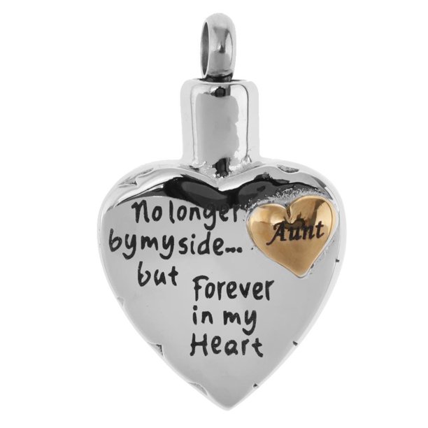 ía de Cremación de Conmemorativa de para Siempre de Acero Inoxidable - e Tía Sunnimix Memorial Pet colgante