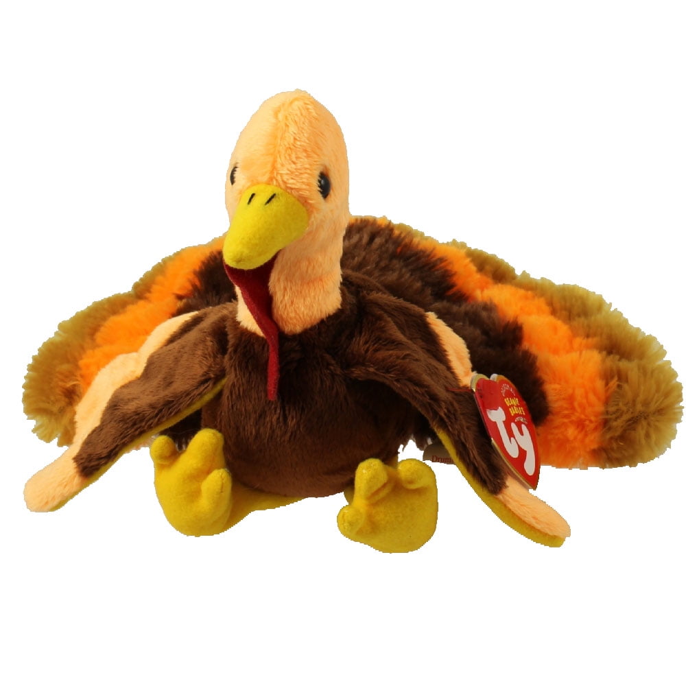 TY Beanie Baby DRUMSTICK the Turkey Exclusive) (5.5 inch
