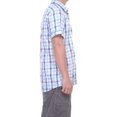 thumbnail image 2 of Kenneth Cole Mens Gregory Plaid Button Up Shirt, Green, XX-Large, 2 of 3
