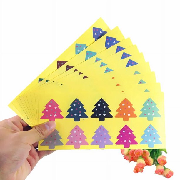 Etiquetas de sellado para caja de pasteles, pegatinas para diario hechas a mano de varias formas, suministros de oficina para regalos, pegatinas para niñas, 100 unids/lote