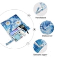 thumbnail image 4 of 2 Pack Wet Dry Bags,Ocean Wave Daisy Floral Waterproof Reusable Dual Zipper Bags for Swimwear, Gym Clothes, Toiletries, Baby Diapers, 4 of 8