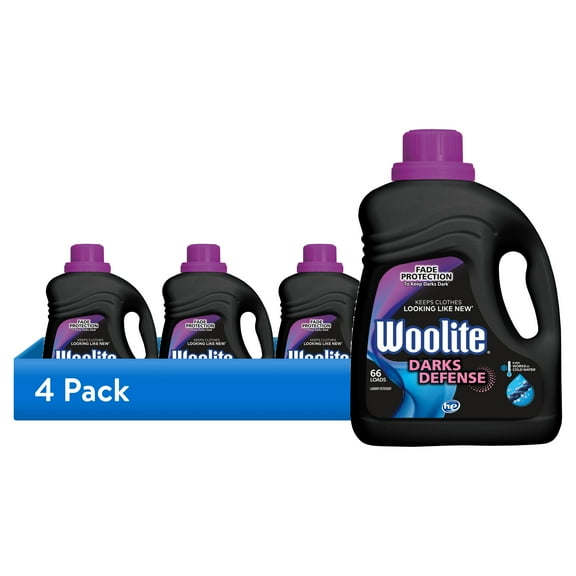 Woolite DARKS Liquid Laundry Detergent, With Color Renew, HE & Regular Washers