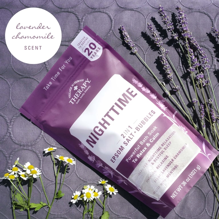 Village Naturals Therapy Nighttime Epsom Bath Soak photo 6