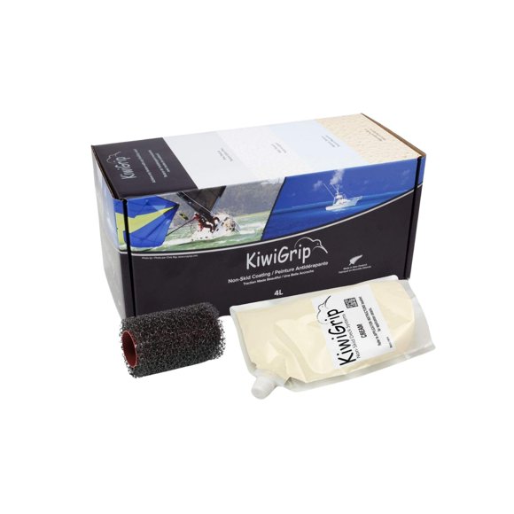 Revestimiento antideslizante KiwiGrip KG-4CP-R Cream 4 litros para barcos