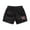 Black, variant on Edvintorg Shorts for Girls Summer Heart Printed Elastic Waist Casual Shorts with Pocket Fashion Teenage Girls Clothing 3-15 Years