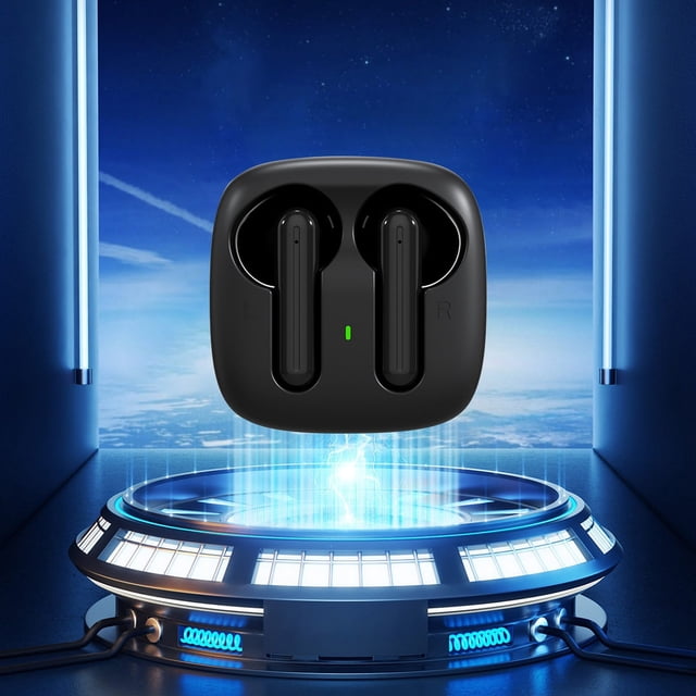 Ofertas del Black Friday: Liquidación de auriculares inalámbricos por menos de $5 kkbbma: Auriculares inalámbricos Bluetooth de gran venta con nueva apariencia, semi-intraaurales, baja
