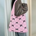 thumbnail image 5 of ibiyuan Teacher Tote Bag Spacious Versatile Printed Shoulder Tote Bag for Women, Elegant Stylish Daily Casual Leisure Handbag Gifts For Girlfriend, 5 of 9