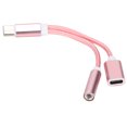thumbnail image 1 of Loewten 2 In 1 Audio Adaptor, High Hardness Phone Audio Adapter For Enjoying Music Experience, 1 of 8