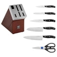 thumbnail image 2 of Zwilling J.A. Henckels BLACK Cutlery Self-Sharpening Razor Sharp Knife Block Set, 2 of 5