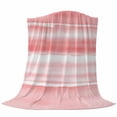 thumbnail image 6 of Pink Ombre Blanket Soft Cozy Warm Throw Blanket for Couch, Plush Fuzzy Flannel Fleece Blankets for Sofa, Modern Abstract Art Farmhouse Bed Blankets Lightweight Gifts for Women, 32"x48", 6 of 9