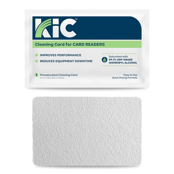 Tarjetas de limpieza Waffletechnology KicTeam 50 Presaturated USA