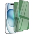 thumbnail image 2 of LSKJGA-Privacy Screen Protector for iPhone 15 Plus [6.7 inch][2 Pack] Anti-Spy Private Tempered Glass Film [Easy Install] [9H Hardness] [Military Grade Shatterproof] [Anti Scratch] [Case Friendly], 2 of 4