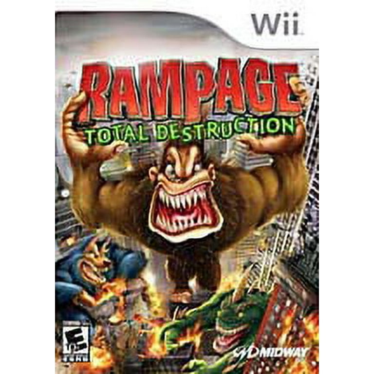 Jogo Rampage Total Destruction - Wii (Usado) - Bragames