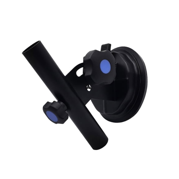 RUISINERY Adjustable Angles Heavy Duty Suction Cup Flagpole Mount Rustproof Suitable For Trucks Campers Trailers Boats Motorhomes
