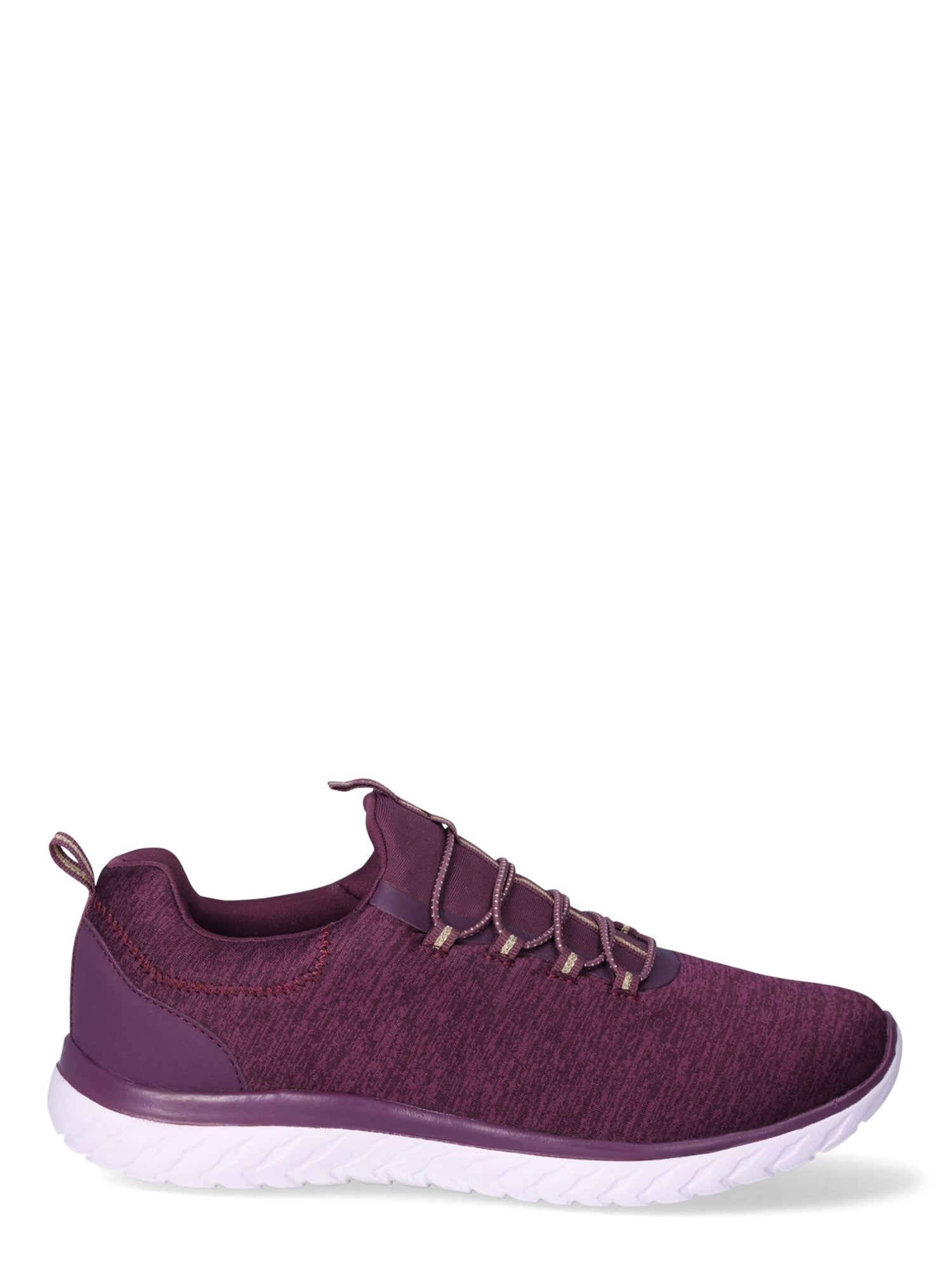 Athletic Works Women's Bungee Slip On Sneakers, Wide Width Available