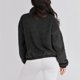 thumbnail image 5 of Chaquetas y abrigos casuales sin capucha de manga larga para mujer, chaqueta de color liso a la moda, abrigo corto informal de manga larga con botones, abrigo de invierno para el hogar, abrigo para mu, 5 of 9