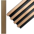 thumbnail image 1 of Lambrín Panel Decorativo Madera Wpc Roble Natural 14 Pzas 290cm X 17cm, 1 of 3