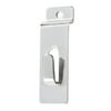 SSWBasics Chrome Notch Hook for Slatwall - Pack of 50