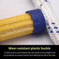 thumbnail image 3 of 1m Fire Escape Ladder, Fire Escape Rope Ladder Flame Resistant Emergency Fire Safety Evacuation Ladde, 3 of 4