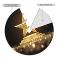 thumbnail image 2 of Sigee Golden Glitter And Light for Christmas Decoration Tree Skirt Christmas Tree Skirt,Christmas home decor Holiday Tree Skirt Fits Christmas Tree-30", 2 of 7