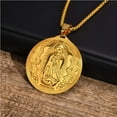 thumbnail image 2 of Medal Virgin Mary Cadena Virgen De Mary Salvation Necklace,Miraculous Medallion Faith Necklace, 2 of 6