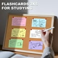 thumbnail image 3 of 300 Pack Multicolored Blank Index Cards, 3x5 Inch Note Cards for Studying, Flashcards, and Organization, 3 of 8