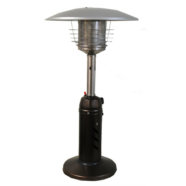 SUNHEAT International 99500 SUNHEAT Design Traditionnel Rond Chauffage de Table Martelé Doré