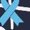 Navy, variant on Faith Prostate Cancer Awareness Month Blue Ribbon TShirt