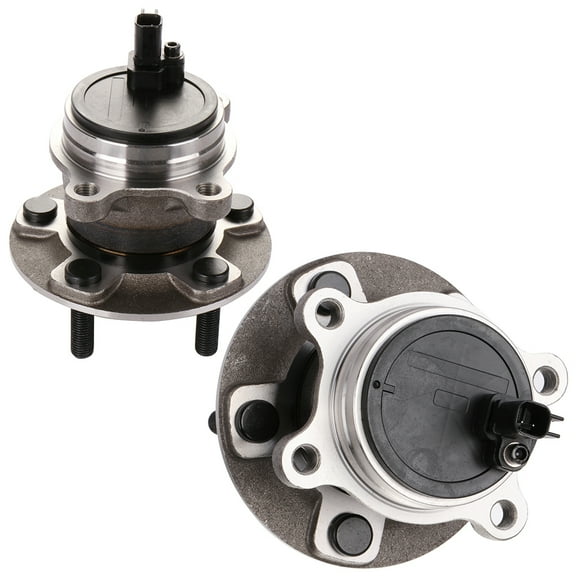 CCIYU 512466 Wheel Hub and Bearing Assembly Replacement For fit 2012-2016 For Ford Focus Wheel Hubs with ABS 5 Lugs (2)