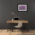 thumbnail image 3 of Jones, Adam 18x13 Black Ornate Wood Framed with Double Matting Museum Art Print Titled - Flowering dogwood tree and distant Eastern redbud-Kentucky, 3 of 4