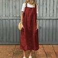 thumbnail image 2 of Burgundy Wine Hawaiian Beach Formal Date Night Evening Gowns Vacation Lounge Dresses for Women Square Neck Faux Gauze Linen Maxi Long Midi Dresses Homecoming Dresses Womens XL, 2 of 6