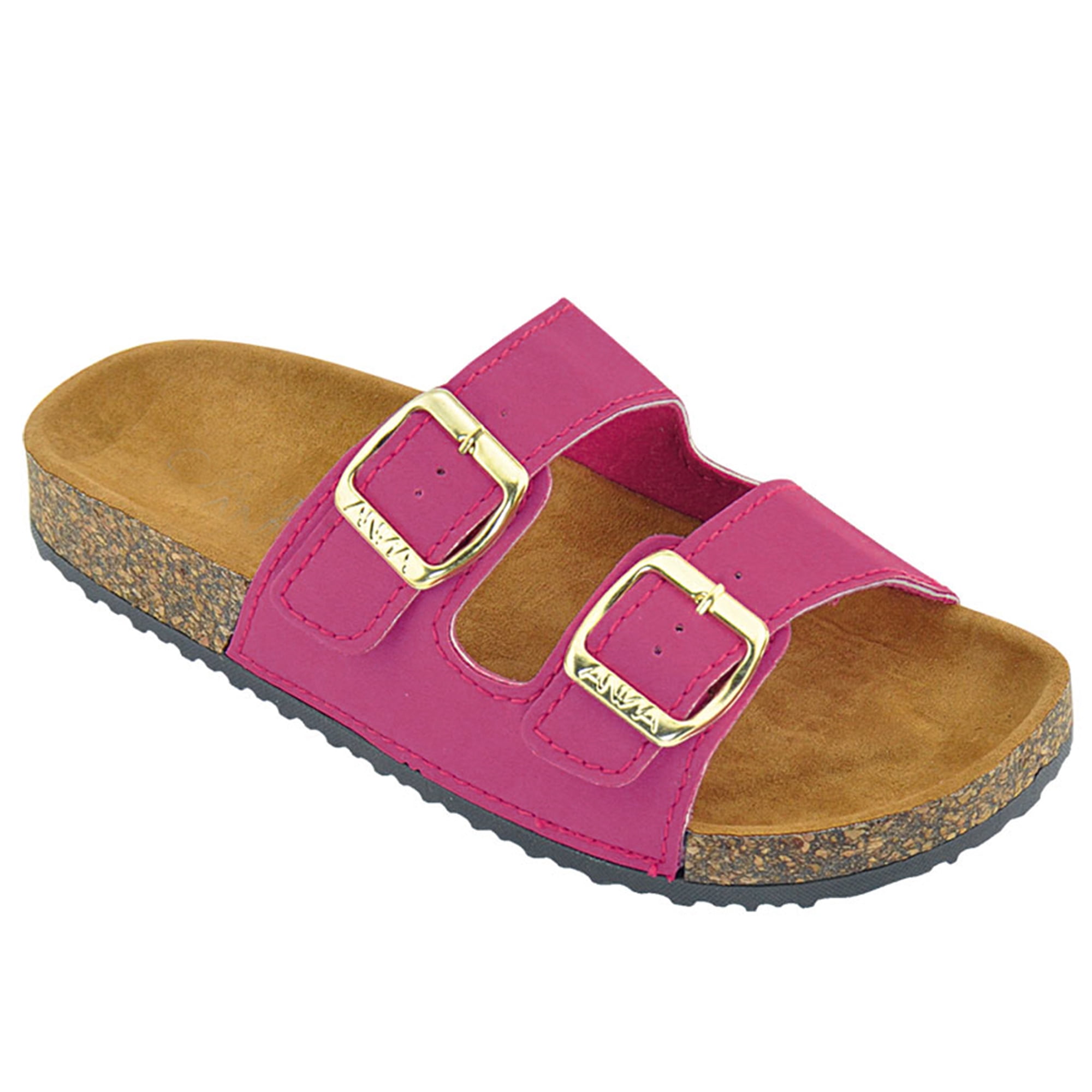 women's casual buckle straps sandals flip flop platform footbed sandals