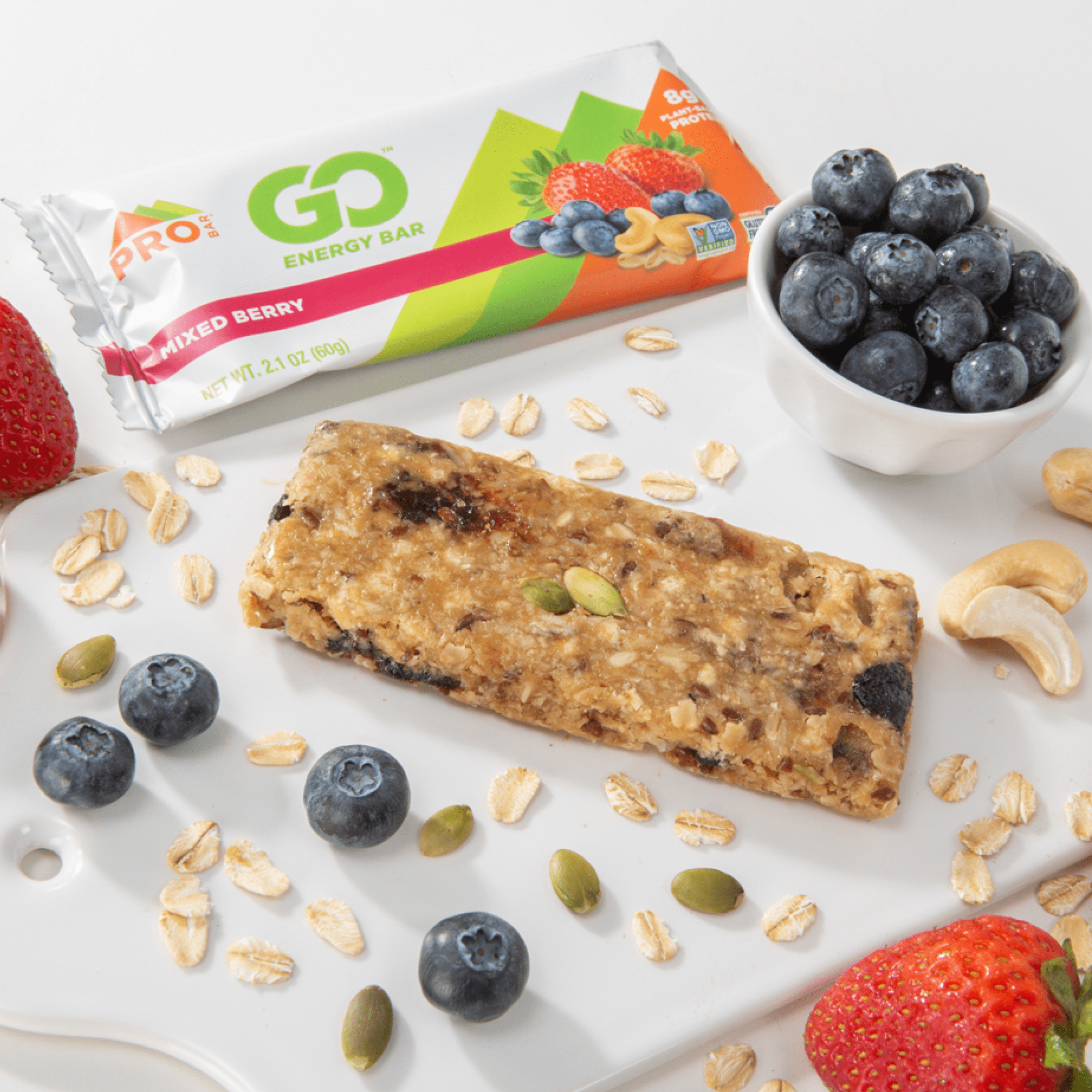 PROBAR GO BAR Mixed Berry, 2.1OZ