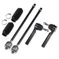 thumbnail image 1 of Unique Bargains 6pcs Front Inner Outer Tie Rod Ends Kit Suspension Steering Tie Rod End for Chrysler Town & Country, 1 of 7
