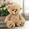 thumbnail image 2 of LotFancy  15" Teddy Bear Stuffed Animals, Soft Plush Bear with Footprints, Gifts for Girls Girlfriend Wife, 2 of 7