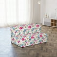 thumbnail image 2 of Floral Foldable Mattress, Colorful Spring Flourishes, 74.8" x 39.4", Dark Taupe Multicolor, by Ambesonne, 2 of 4