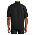 thumbnail image 2 of Yellow Rooster Men's Retro Camp shirt Cuban Style Bowling Shirt Black/Steel Grey XL, 2 of 6