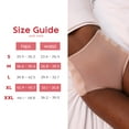 thumbnail image 3 of Pack of 2 High-Waisted Shapewear Panties - Tummy Control Underwear, 100% Cotton Lining, 7 inches High Waist Elastic - VIÉRE, 3 of 6
