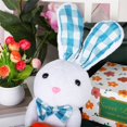 thumbnail image 6 of nvzhuang Easter Lighted Bunny with Carrot/Egg Funny Plush Rabbit Doll Spring Home Decor for Table Shop Party, 6 of 7