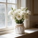 thumbnail image 5 of Jarrón de plástico envuelto en cuerda, maceta de cerámica sintética, centro de mesa decorativo, decoración moderna europea para el hogar y la oficina, ideal para flores artificiales, hierba de la, 5 of 6