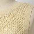 thumbnail image 3 of MKLEKYY Tankini Maillots de Bain pour Femmes Robe Longue d'Été Plage Aguichant Col Rond Dos Nu Sans Manches Robe Smockée Fendue, 3 of 8