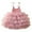 a-Pink560213, variant on FINALGANG Girls Kids Solid Color Lace Bodice Tulle Tutu Dress Spaghetti Strap Tie Shoulder Layered Ruffle Skirt For Party Daily Wear Classic Dress