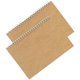 thumbnail image 3 of 2 cuadernos de agenda diaria, blocs de notas para escribir, diario, blocs de notas, 3 of 6