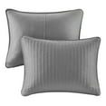 thumbnail image 2 of 3 Piece Quilt Set Grey Full/Queen, 2 of 11